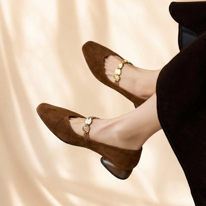 Heirloom Strap Flats