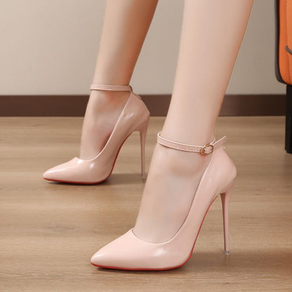 Spring And Autumn High Heels Stiletto Heel Shallow Mouth