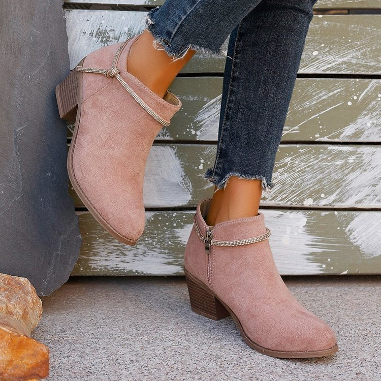 Low-cut Fashion Personalized Martin Boots For Women