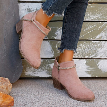 Low-cut Fashion Personalized Martin Boots For Women
