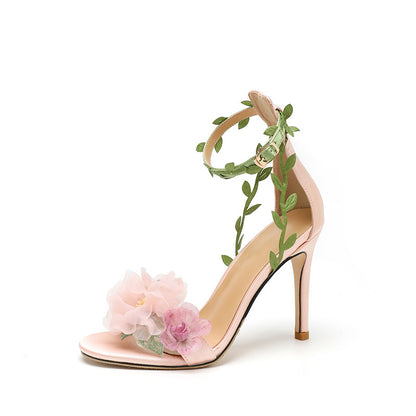 Women's Dream High-heeled Shoes With Vine Strap Sandals
