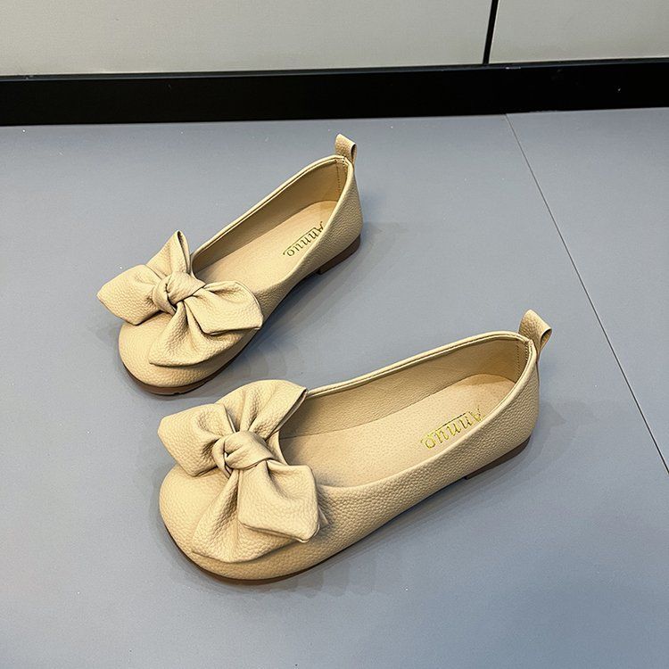 Bliss Bow – Soft Flat Loafers